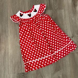 Minnie Mouse size 3/4 Boutique Dress EUC - washed and never worn